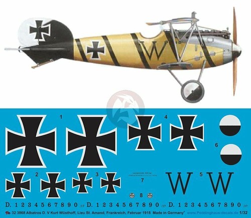 Peddinghaus albatros d v - peddinghaus,